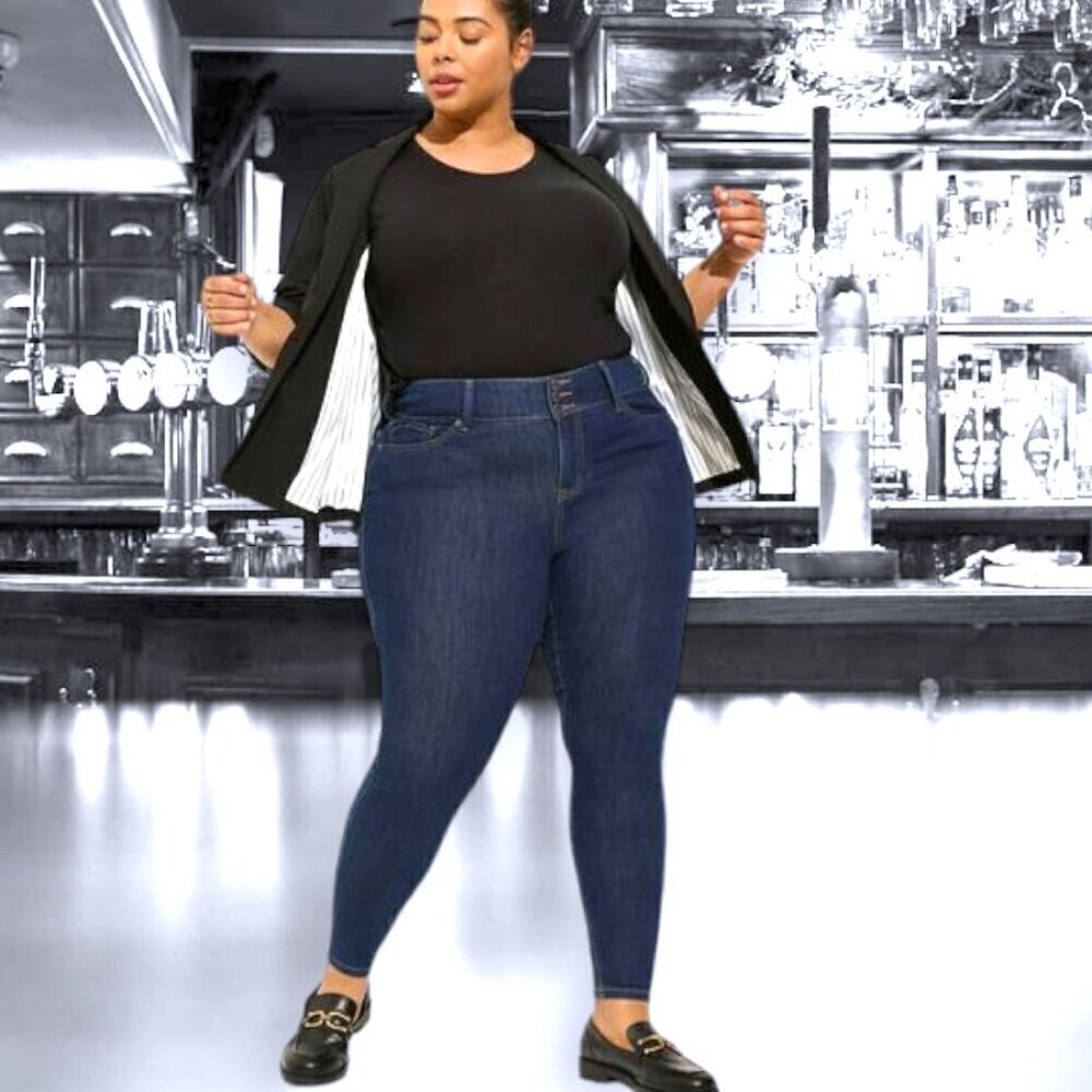 👖 Torrid Denim Dark Wash Jegging Skinny Super Soft High-Rise Jean Size 20R